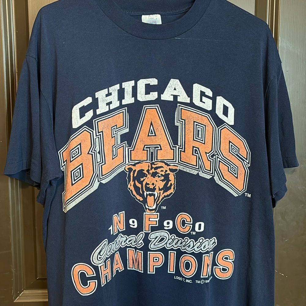 1990 Chicago bear NFC champions extra large men’s T-shirt